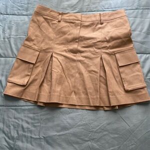 DKNY Cargo mini skirt